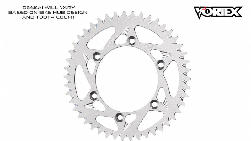 Vortex Racing 62 Tooth 520 Rear Sprocket - Silver