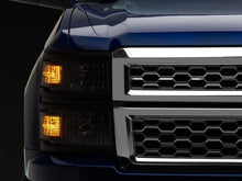 Load image into Gallery viewer, Raxiom 14-15 Chevrolet Silverado 1500 OE Style Headlights/ Black Trim- Black - Clear Lens