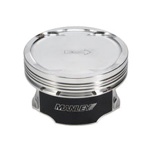 Load image into Gallery viewer, Manley 03-07 Nissan 350Z/Maxima 81.4mm Stroker 96.50mm +1.0mm Bore 8.5:1 Dish Piston Set w/ Rings