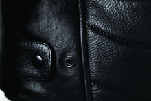 Load image into Gallery viewer, River Road Race Leather Jacket Black - Small