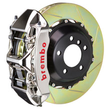Load image into Gallery viewer, Brembo 05-11 997 C2S/997 C2 GTS Fr GTR BBK 6 Piston Billet 355x32 2pc Rotor Slotted Type1 - Nickel