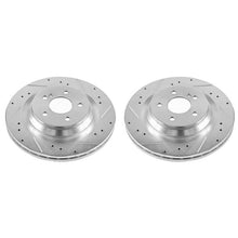 Load image into Gallery viewer, Power Stop 09-14 Mercedes-Benz CL550 Rear Evolution Drilled &amp; Slotted Rotors - Pair