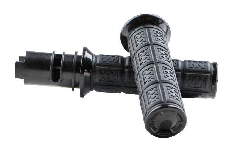 Kuryakyn Enygma Grips 24 and Up Touring Black