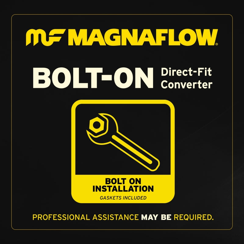 MagnaFlow DF Conv 18-20 Alfa Romeo Giulia Single Underbody 2L