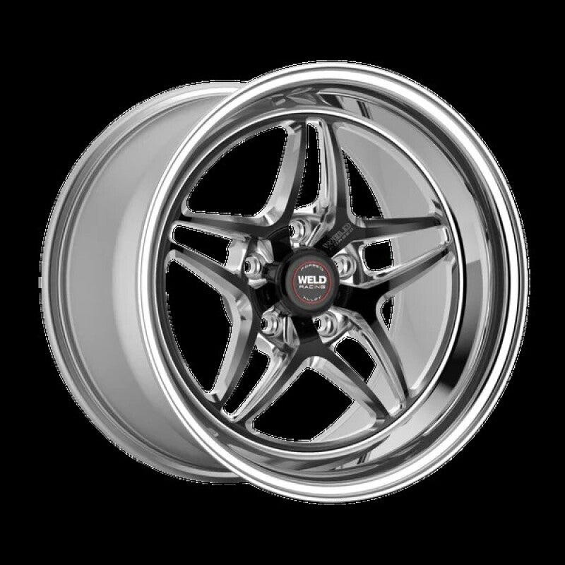 Weld S81 17x7 / 5x4.75 BP / 4.2in. BS (-21mm Offset) Black Wheel 3.18 ID (High Pad) - Non-Beadlock