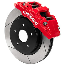Load image into Gallery viewer, Wilwood 13-18 RAM 1500 4WD AERO6-DM Kit 5 x 5.50in Hub - 13.38in Slotted Rotor - Red