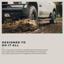 Load image into Gallery viewer, BFGoodrich All Terrain T/A KO3 37x12.50R18/C 115R