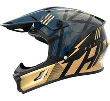Load image into Gallery viewer, THH Helmets T710XR Battle Blue/Gold - Small