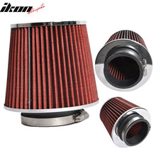 Load image into Gallery viewer, Fits 3.5in Race Cold Airintake Cone Filter Red 02-11 Lancer