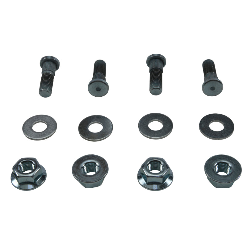 All Balls Racing 04-06 Suzuki LTV-700F Twin Peaks Wheel Stud and Nut Kit Front