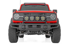 Load image into Gallery viewer, Light Bar Mount | 6.5 Inch Round LED (Quad) | OE Modular Steel | Ford Bronco (21-26)
