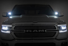 Load image into Gallery viewer, LED Light Kit | Ditch Mount | Black Series Round | 3.5 Inch | Amber DRL | Ram 1500 (19-26)