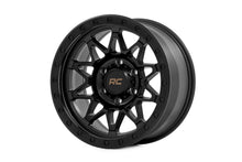 Load image into Gallery viewer, Rough Country 78 Series Wheel | Simulated Beadlock | Black | 17x8.5 | 6x5.5 | +0mm
