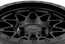 Load image into Gallery viewer, Rough Country 78 Series Wheel | Simulated Beadlock | Black | 17x8.5 | 6x135 | +0mm
