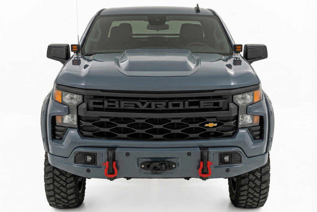 Front FXS Bumper | 12000S | GNO Slate Gray | Chevy Silverado 1500 (23-26)