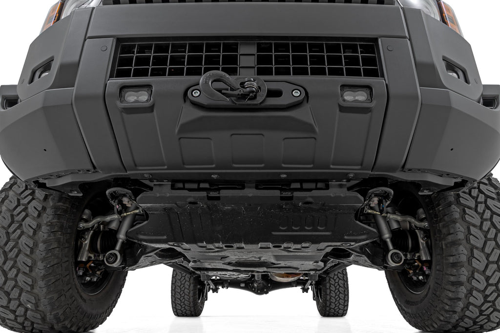 FXS Hidden Winch Mount | White SAE | PRO1200S | Toyota Land Cruiser (24-26)