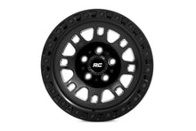 Load image into Gallery viewer, Rough Country 82 Series Wheel | One-Piece | Semi Gloss Black | 17x9 | 6x5.5 | -12mm