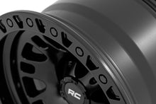 Load image into Gallery viewer, Rough Country 82 Series Wheel | One-Piece | Semi Gloss Black | 18x9 | 6x5.5 | -12mm