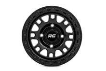 Load image into Gallery viewer, Rough Country 82 Series Wheel | UTV | Semi Gloss Black | 15x7 | 4x137 | +10mm