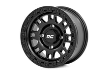 Load image into Gallery viewer, Rough Country 82 Series Wheel | UTV | Semi Gloss Black | 15x7 | 4x137 | +10mm