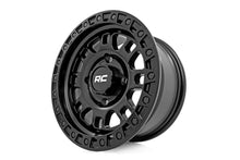 Load image into Gallery viewer, Rough Country 82 Series Wheel | UTV | Semi Gloss Black | 15x7 | 4x137 | +10mm