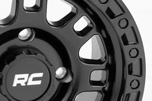 Load image into Gallery viewer, Rough Country 82 Series Wheel | UTV | Semi Gloss Black | 15x7 | 4x137 | +10mm