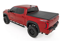 Load image into Gallery viewer, Soft Tri-Fold Bed Cover | 5'7" Bed | with and w/o OE Rail | Toyota Tundra (22-26)