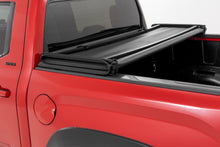 Load image into Gallery viewer, Soft Tri-Fold Bed Cover | 5'7" Bed | with and w/o OE Rail | Toyota Tundra (22-26)