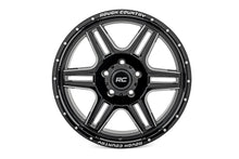 Load image into Gallery viewer, Rough Country 92 Series Wheel | Machined One-Piece | Gloss Black | 18x9 | 5x5 | +0mm
