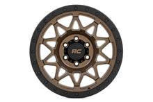 Load image into Gallery viewer, Rough Country 78 Series Wheel | Simulated Beadlock | Bronze/Black | 17x8.5 | 6x135 | +0mm