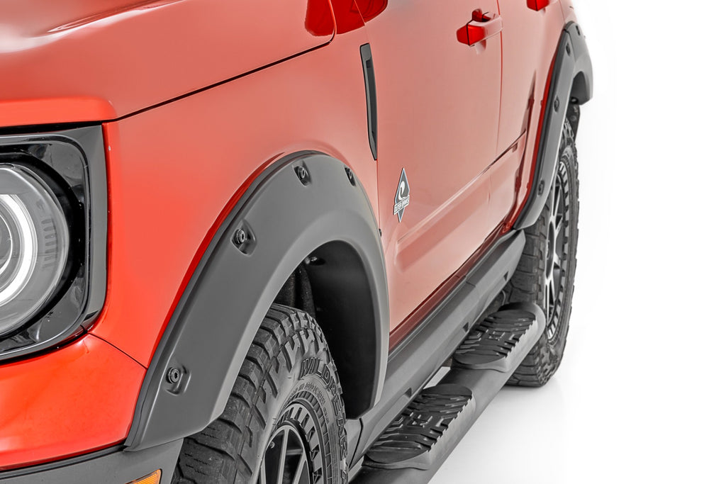 Pocket Fender Flares | YZ Oxford White | Ford Bronco Sport 4WD (2021-2026)