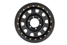 Load image into Gallery viewer, Steel Simulated Beadlock Wheel | Black | 15x8 | 5x4.5 | 3.30 Bore | -19