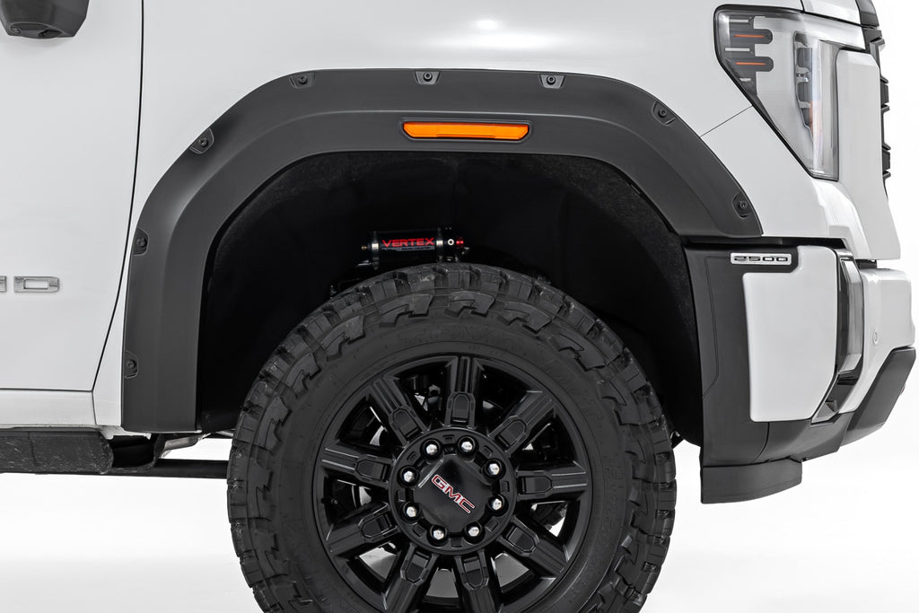 Pocket Fender Flares | GB8 Ebony Twilight | GMC Sierra 2500 HD/Sierra 3500 HD (20-26)