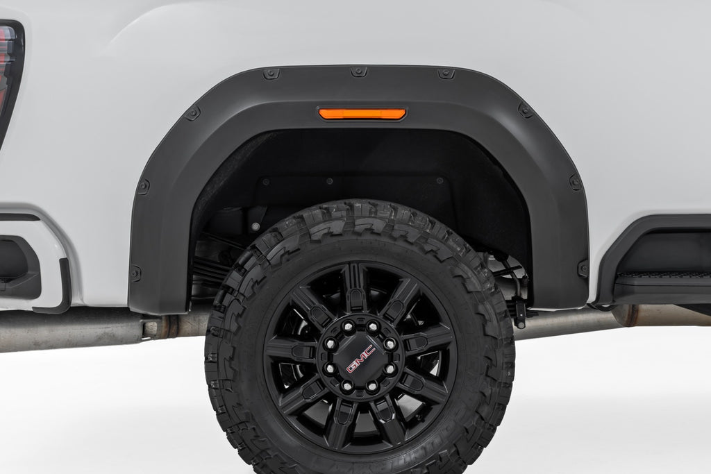 Pocket Fender Flares | GXN Deep Bronze | GMC Sierra 2500 HD/Sierra 3500 HD (20-26)