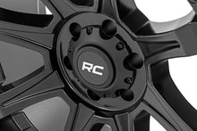 Load image into Gallery viewer, Rough Country 81 Series Wheel | One-Piece | Semi Gloss Black | 20x9 | 6x5.5 | 0mm