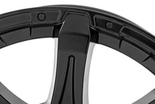 Load image into Gallery viewer, Rough Country 81 Series Wheel | One-Piece | Semi Gloss Black | 20x9 | 8x6.5 | 0mm