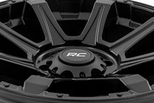 Load image into Gallery viewer, Rough Country 81 Series Wheel | One-Piece | Semi Gloss Black | 20x9 | 5x5.5 | 0mm