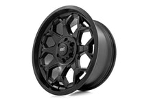 Load image into Gallery viewer, Rough Country 80 Series Wheel | One-Piece | Semi Gloss Black | 20x10 | 5x5 | -25mm