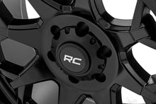 Load image into Gallery viewer, Rough Country 80 Series Wheel | One-Piece | Semi Gloss Black | 20x9 | 8x180 | 0mm