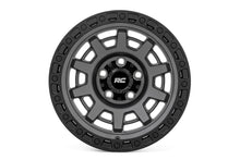Load image into Gallery viewer, Rough Country 85 Series Wheel | One-Piece | Gunmetal Gray/Black | 15x8 | 5x5.5 | -19mm