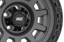 Load image into Gallery viewer, Rough Country 85 Series Wheel | One-Piece | Gunmetal Gray/Black | 15x8 | 5x5.5 | -19mm