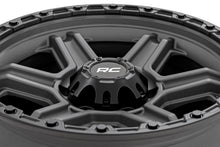 Load image into Gallery viewer, Rough Country 79 Series Wheel | One-Piece | Gunmetal Gray w/Black Ring | 17x8.5 | 6x5.5 | 0mm