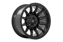Load image into Gallery viewer, Rough Country 90 Series Wheel | One-Piece | Gloss Black | 20x9 | 6x5.5 | 0mm