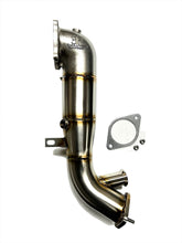 Load image into Gallery viewer, Competition Series 4" Catless Downpipe for the 2016+ Alfa Giulia / Stelvio 2.0L