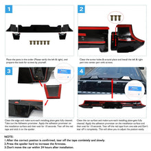 Load image into Gallery viewer, 2014-2021 Toyota Tundra All Cab &amp; Bed Size IKON Style Roof Spoiler ABS