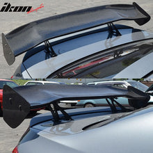 Load image into Gallery viewer, Universal 56" Inch GT Style Racing Trunk Spoiler Wing 3D Carbon Fiber