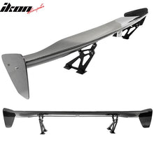 Load image into Gallery viewer, Universal 56" Inch GT Style Racing Trunk Spoiler Wing 3D Carbon Fiber