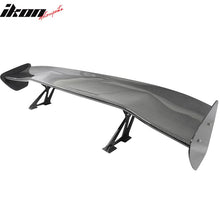 Load image into Gallery viewer, Universal 56" Inch GT Style Racing Trunk Spoiler Wing 3D Carbon Fiber