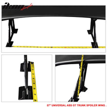 Load image into Gallery viewer, Universal GT Style Black JDM Adjustable Rear Trunk Spoiler Wing ABS