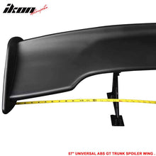 Load image into Gallery viewer, Dodge 57" Unpainted GT Style Adjustable Rear Trunk Spoiler Wing ABS